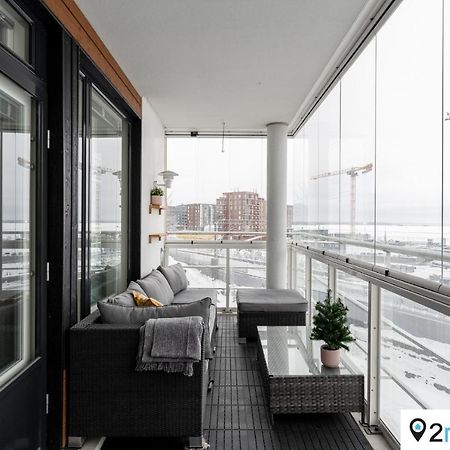 2Ndhomes Tampere "Naesijaervi" Luxury Apartment - Sauna, Balcony & Lake View エクステリア 写真